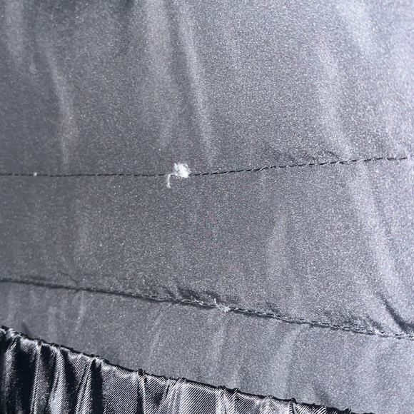 Long Puffer Jacket | Faux Sherpa, Removable Hood - Picture 5 of 7